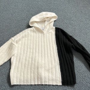 Girls Central Park west ribbed hooded sweater size 10